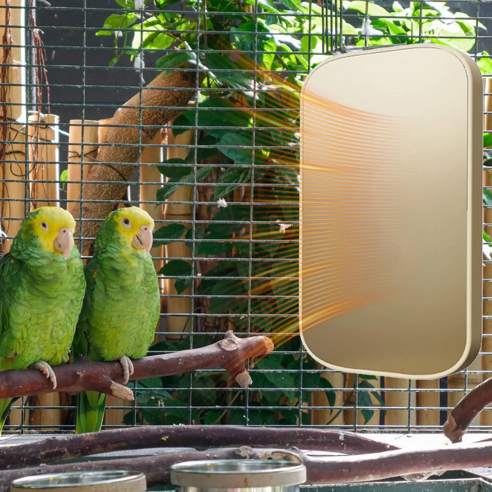 Bird Cage Heater Indoor Bird Coop Heater Pad Anti-Scald Parrot Heater Pet Supplies for Parakeets African Grey Cockatiels Conures