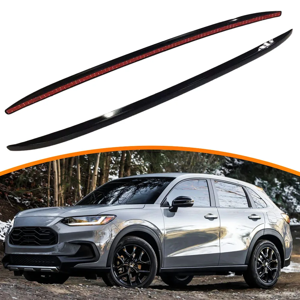 

2 шт. подходят для Honda HRV HR-V 2022-2025Аксессуары для багажника на крышу автомобиля, багажник на крышу, черный сплав