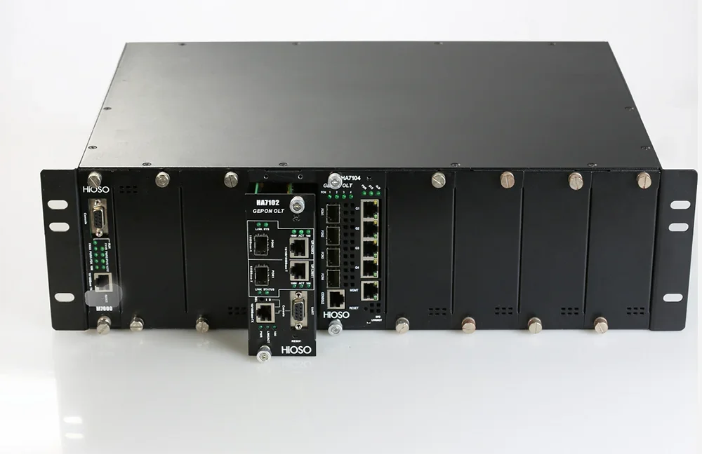 EPON/GEPON OLT rack OLT chassis 3U 16PON /32PON HA7000 empty rack price