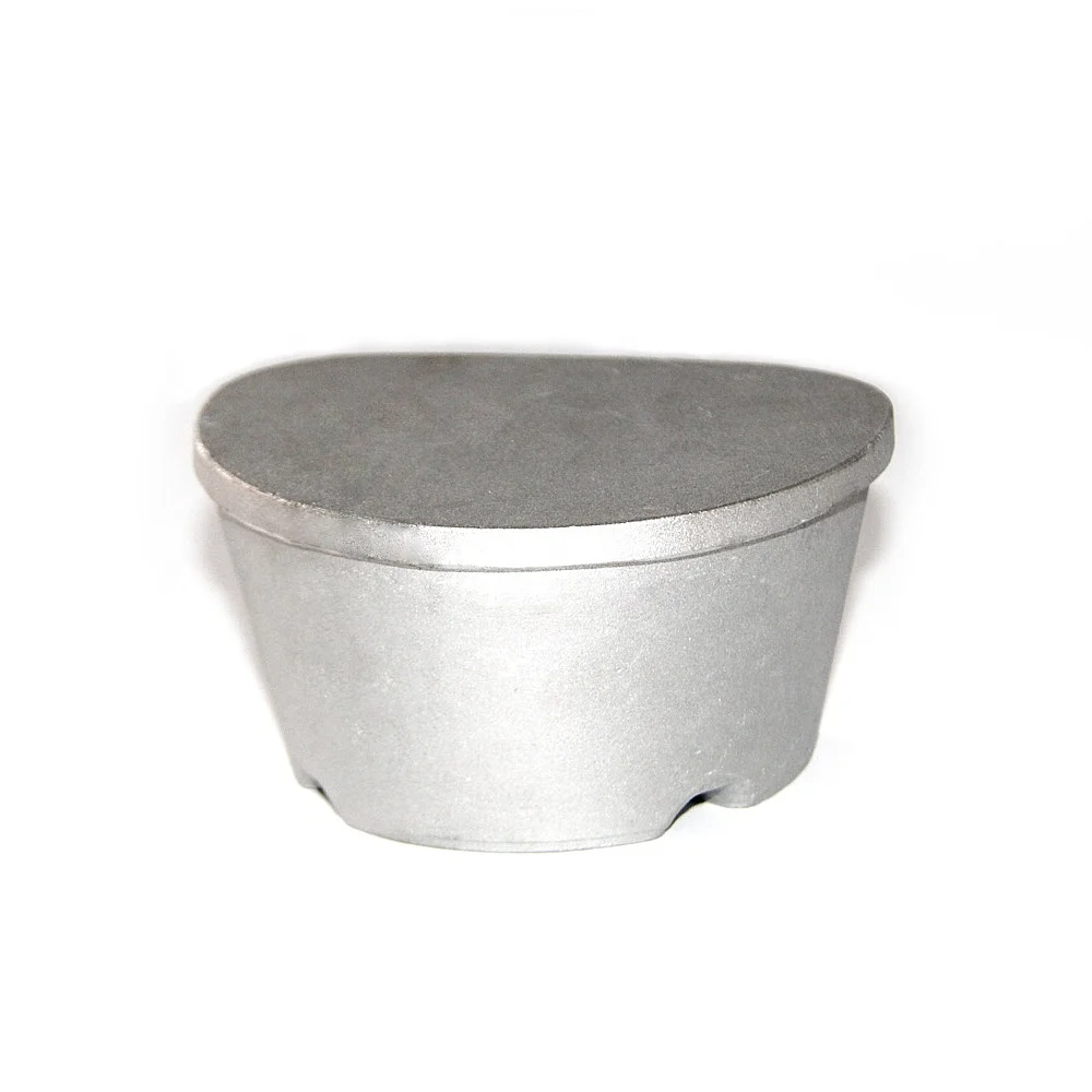T Professional Lab Aluminum Flask Flat Base Agar Duplicating Flask Lab Tool