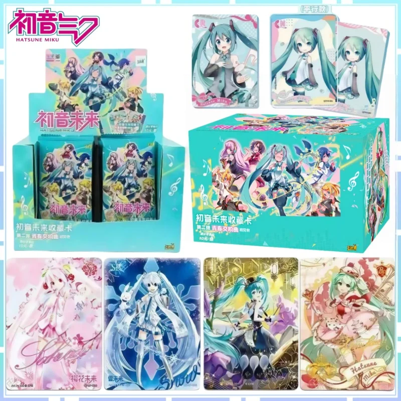 kayou-初音ミクカード-ファーストミーティング-コレクタブルカード-おもちゃ-子供向けギフト-冬スタイル-音楽青春交響曲-初見バッグ