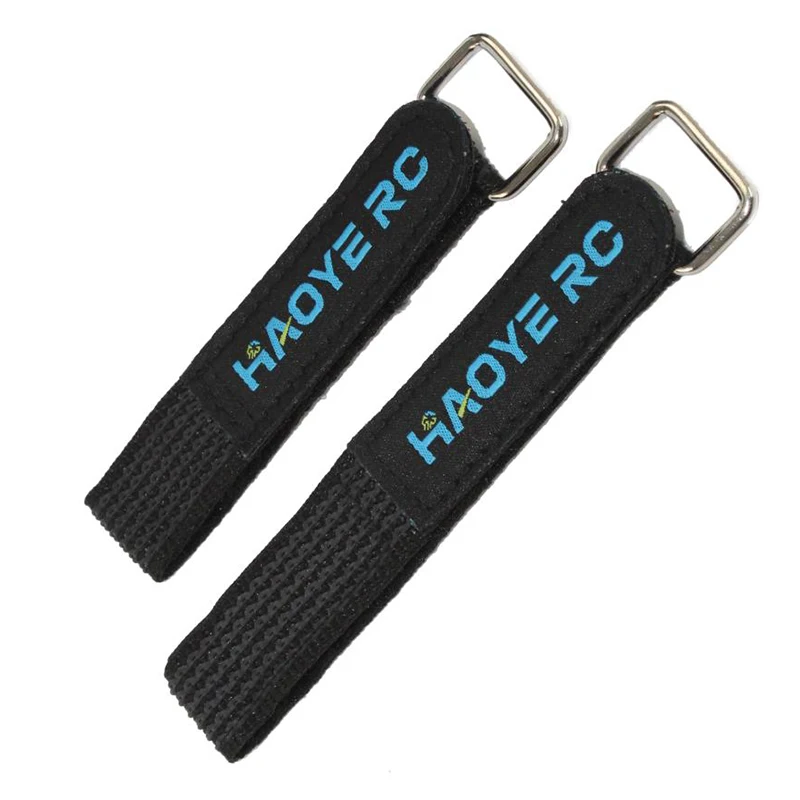 HAOYE Battery Strap Kevlar Anti-slip Reverse Buckle Cable Tie Length 250mm Wide 20mm For RC Traversing Drone Quadcopter