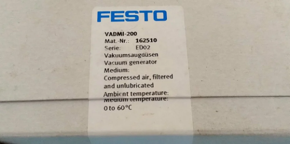 

1PC FESTO Festol vacuum generator VADMI-200 162510