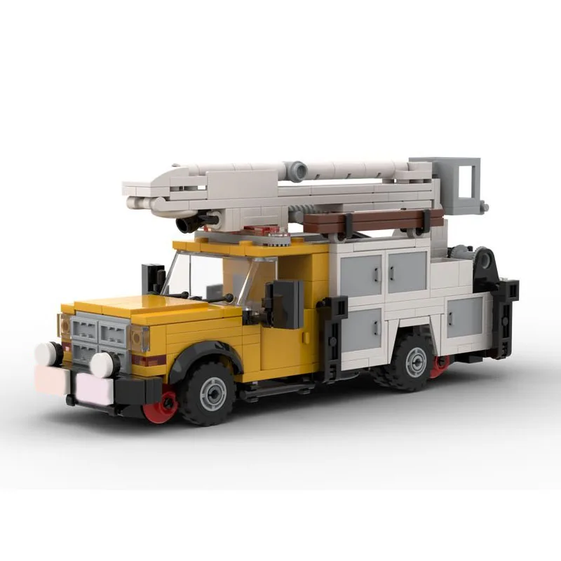 MOC-71680 Building Block Multifunctional Truck Traffic Train Model 418PCS Children Educational Birthday Christmas New Year Gift