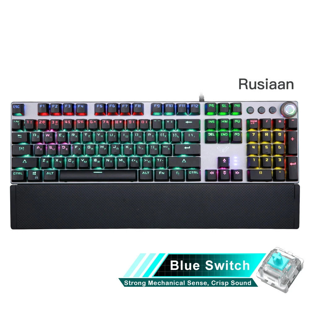 F2088 [Russian] The Mechanical Keyboard Is Externally Connected with The Peripheral Keyboard of The Steam Metal Esports Game.