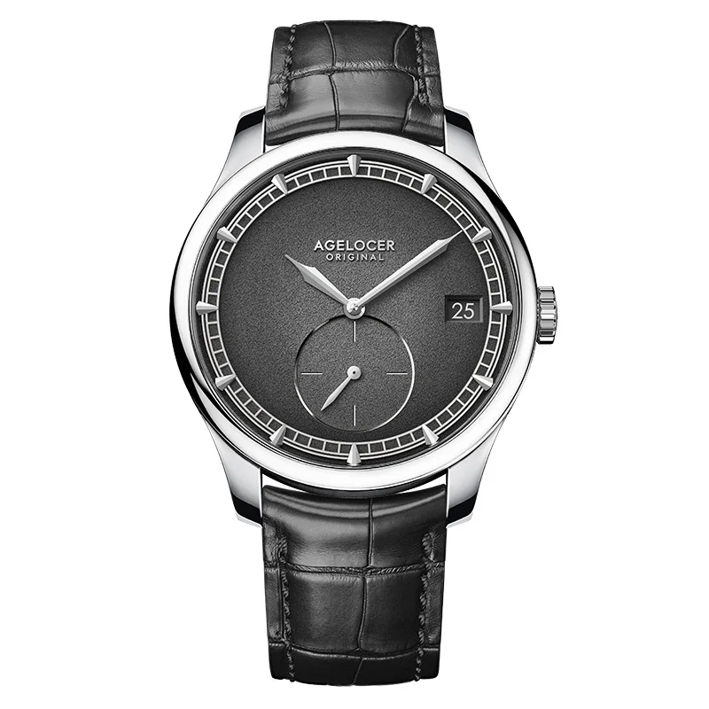 AGELOCER In-House Movement Premium Petite Seconde Men's Business Luxury Automatic Mechanical Watch Birthday Gift for Men