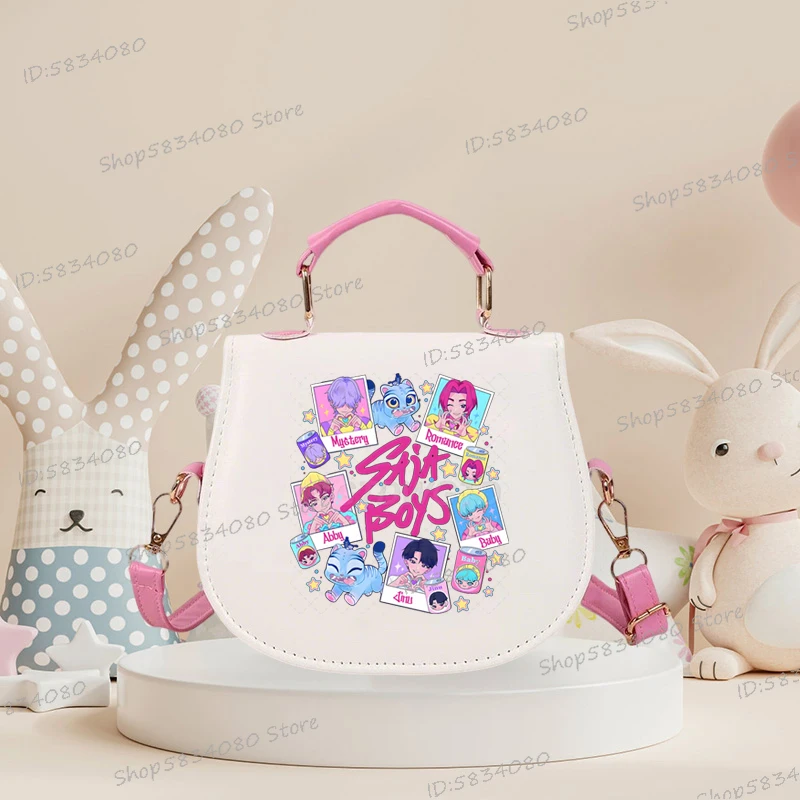 شخصيات الفيلم طباعة الفتيات حقيبة كتف موضة الكرتون أنيمي حقائب كروسبودي KPop مروحة الهدايا طالب في سن المراهقة سستة حقائب اليد