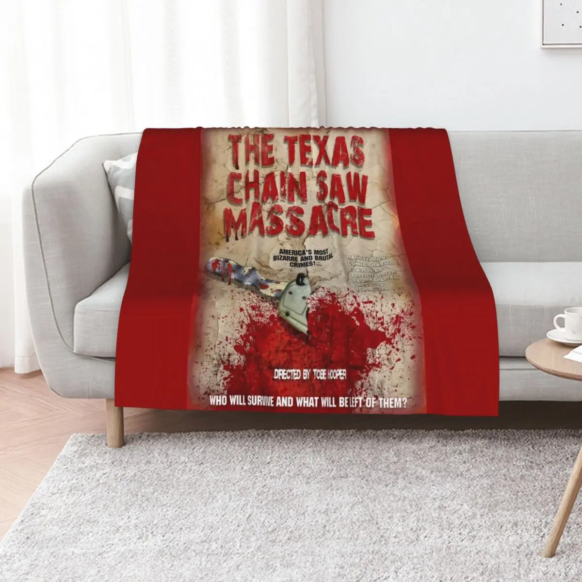 

The Chainsaw Throw Blanket Baby blankets and throws valentine gift ideas Luxury Brand Blankets