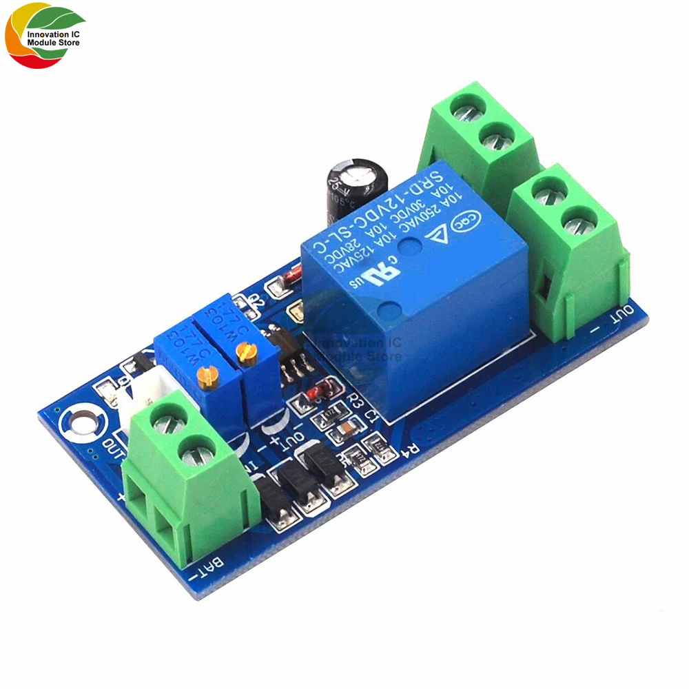 Battery Anti-over-discharge Over-voltage Control Module Under-voltage Automatic Charging Lithium Battery Protection Board 12V