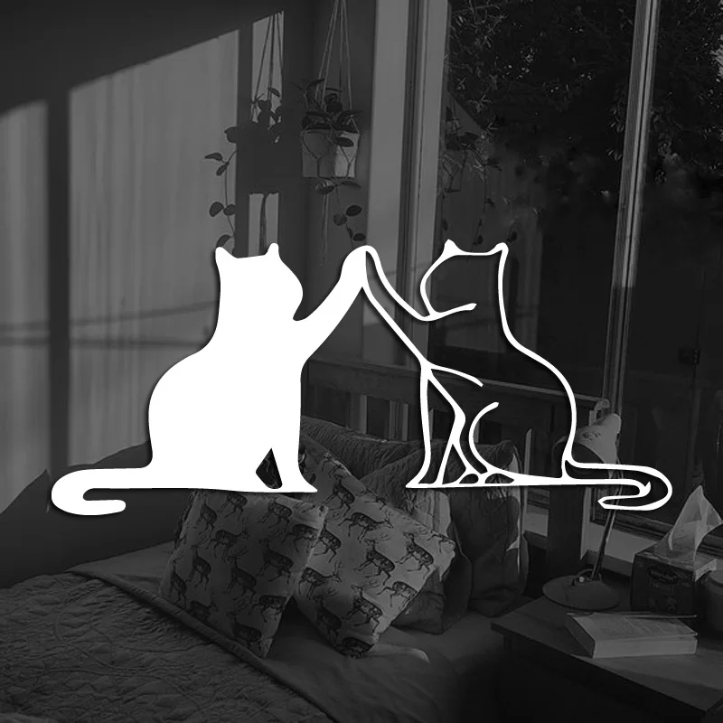 

Наклейки с милыми кошками, для любителей кошек, высокое качество, для автомобилей, грузовиков, мотоциклов и ноутбуков!