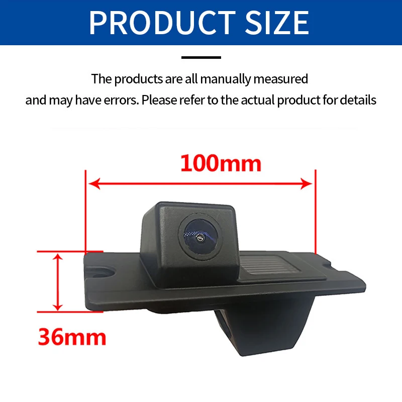 For Mitsubishi PAJERO Reversing Rear View Camera CCD Waterproof High-definition Large Wide-angle Lens Parking Monitoring