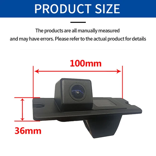 Imagen 2 del producto Para Mitsubishi PAJERO cámara de visión trasera de marcha atrás CCD impermeable de alta definición lente gran angular monitoreo de estacionamiento