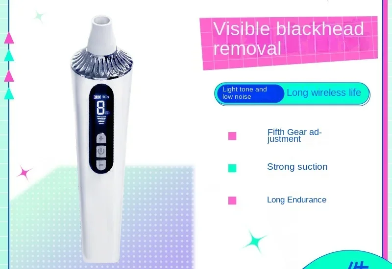 

Visual Blackhead Instrument Facial Pore Cleaning Export Blackhead Acne Electric Blackhead Suction