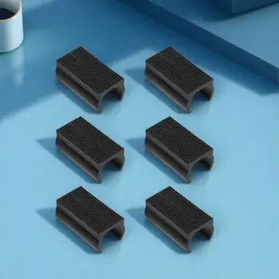 

50 шт. Противоскользящие пластиковые накладки для мебели: защитные колпачки для ножек стульев, столов, батутов, снижающие шум