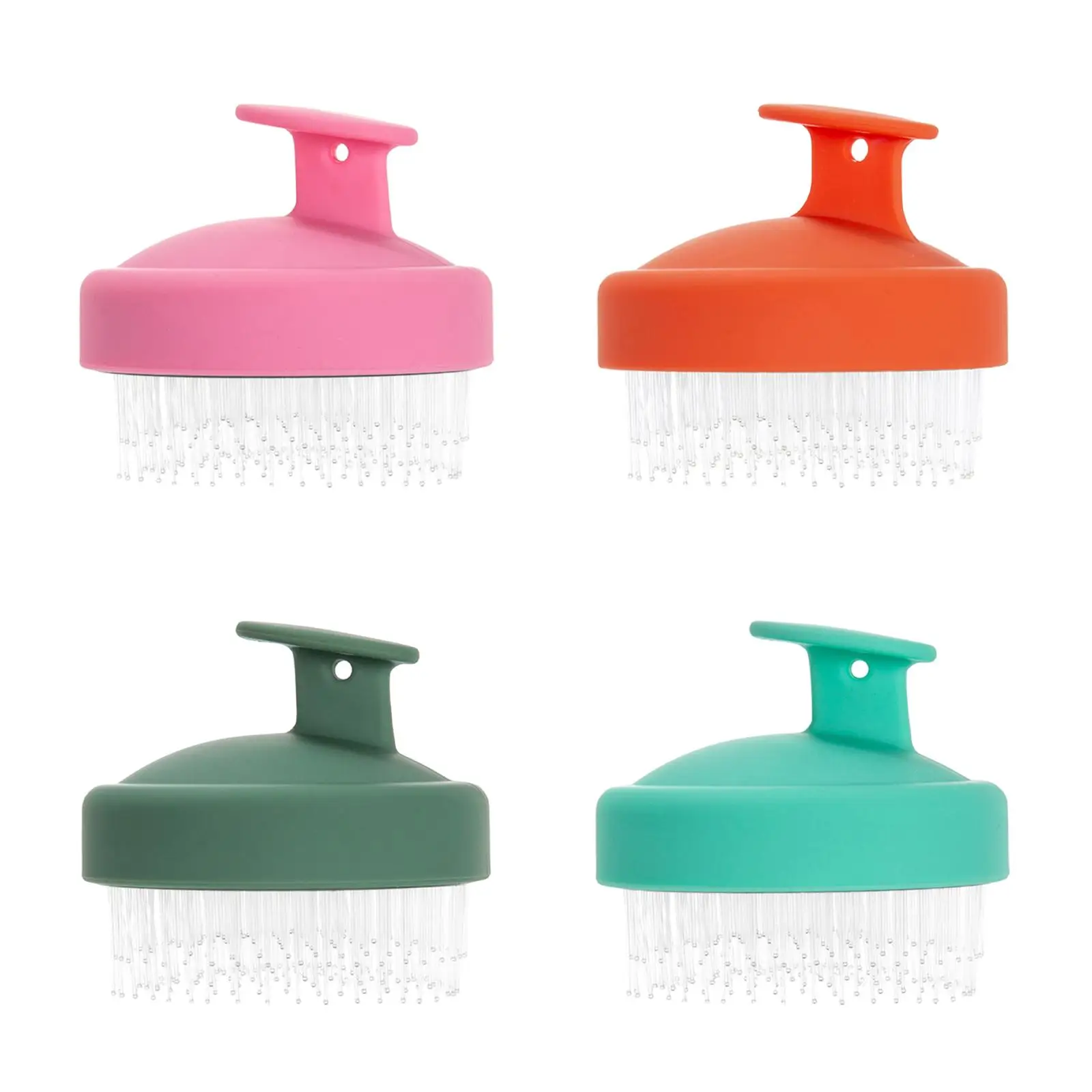 Massage Hair Brush for Deep Cleaning Space Saving for Women Men Scalp Brush for