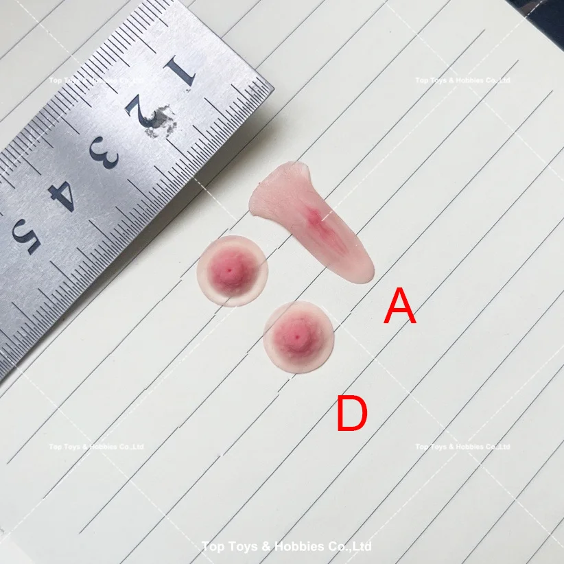 Pegatinas para pezones a escala 1/4, parches para el pecho, área privada de accesorios para el cuerpo femenino, figuras de acción de soldado de 18 ", juguetes para muñecas corporales