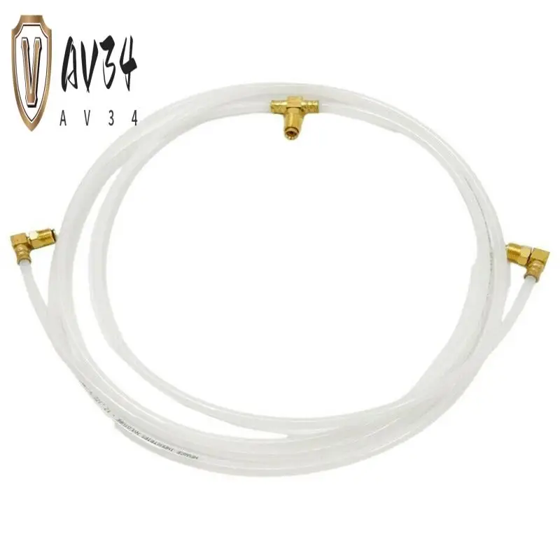 

AV34-1Pair Convertible Top Hydraulic Fluid Hose Lines Pair Hoses Ho-White-Set For Ford Fairlane Parts