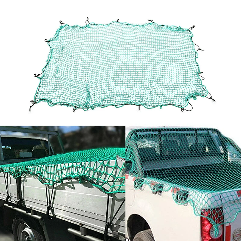 Stretchable Trailers Net Heavy Duty Cargo Net Universal Trailer Truck Boat Mesh Bungee Extend Luggage Net for Car Accessories