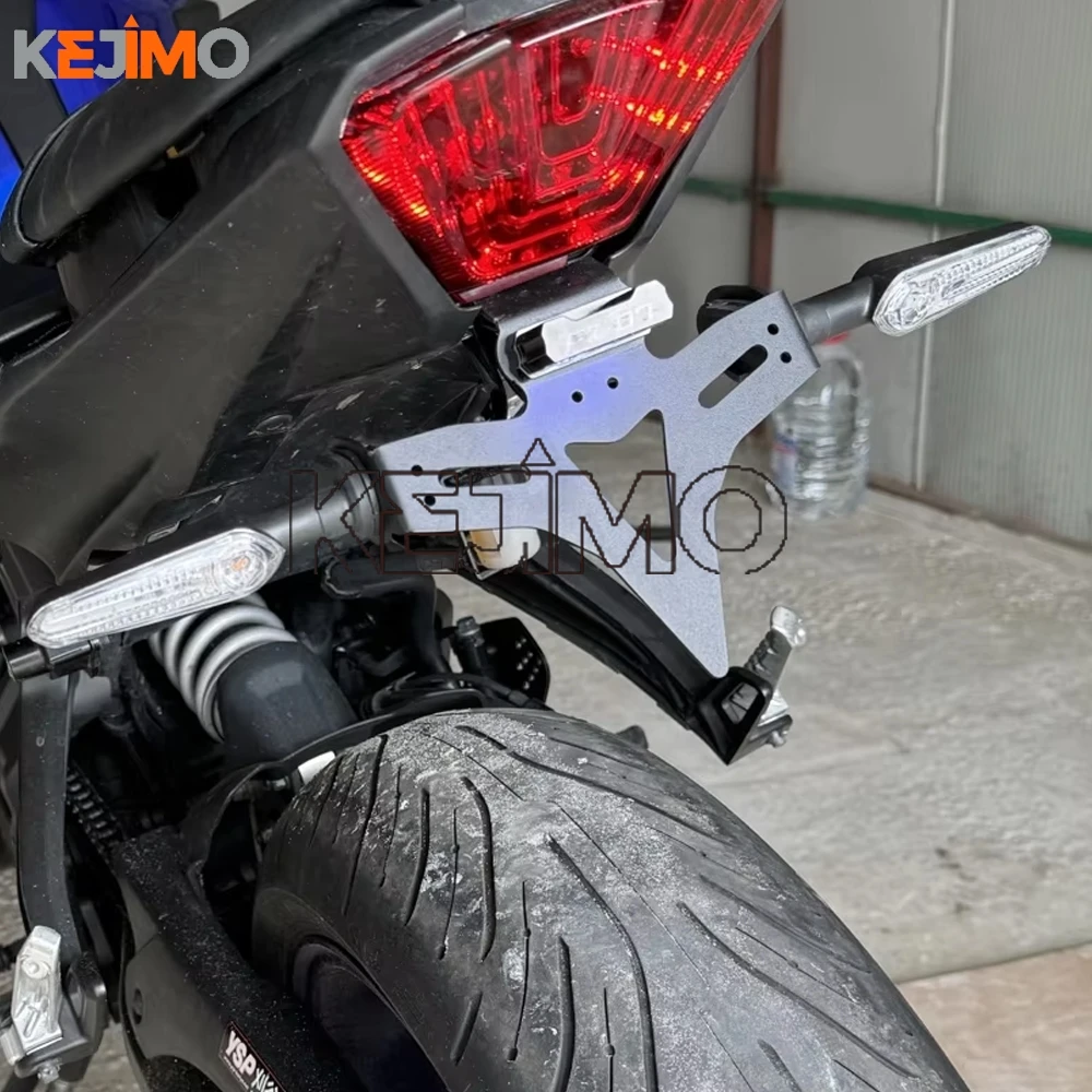 License Plate Bracket Holder Tail Tidy Fender Eliminator Motorcycle For yamaha MT 07 MT-07 Y-AMT MT07 Accessories 2025 2026 2027