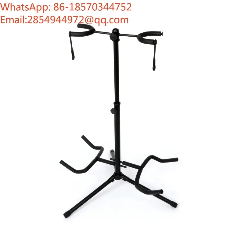 Vertical Multi-instrument Guitar Stand with Dual Clamps, Universal Bracket