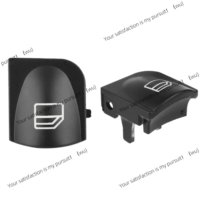 2 Pair Window Switch Button Covers for Mercedes Benz W203 W208 C Clk Class Front Left + Right Window Switch Repair Button Caps