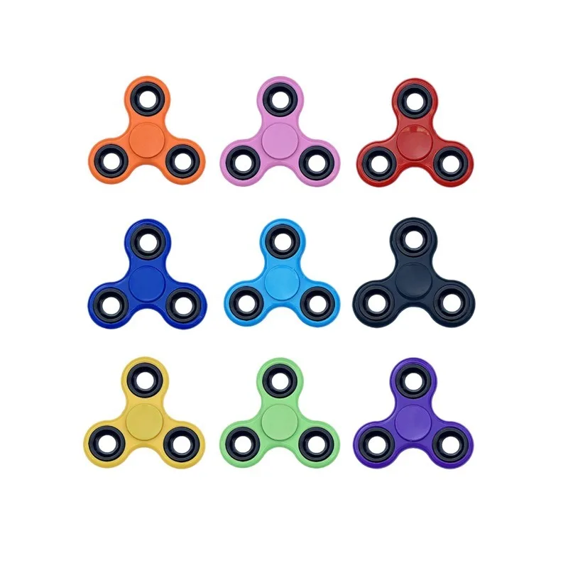 Vingerspinner met 3 messen en elektroforetische coating - Duurzaam metalen ijzeren fidgetspeeltje voor stressverlichting en op maat gemaakte ontwerpen