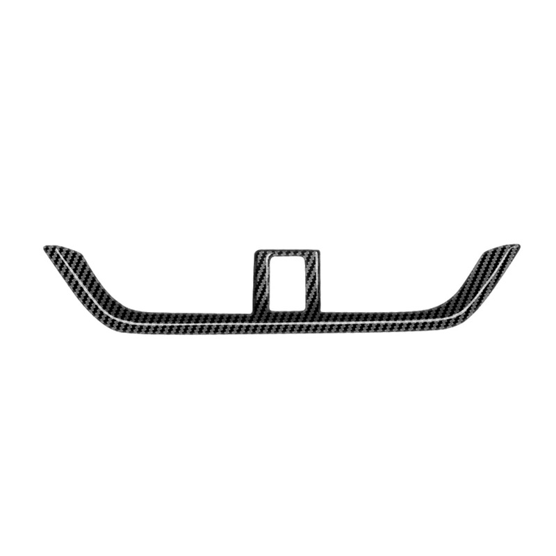 For Toyota Veloz Avanza 2022+ Carbon Fiber Car Central Air Conditioner Outlet Frame Cover Trim