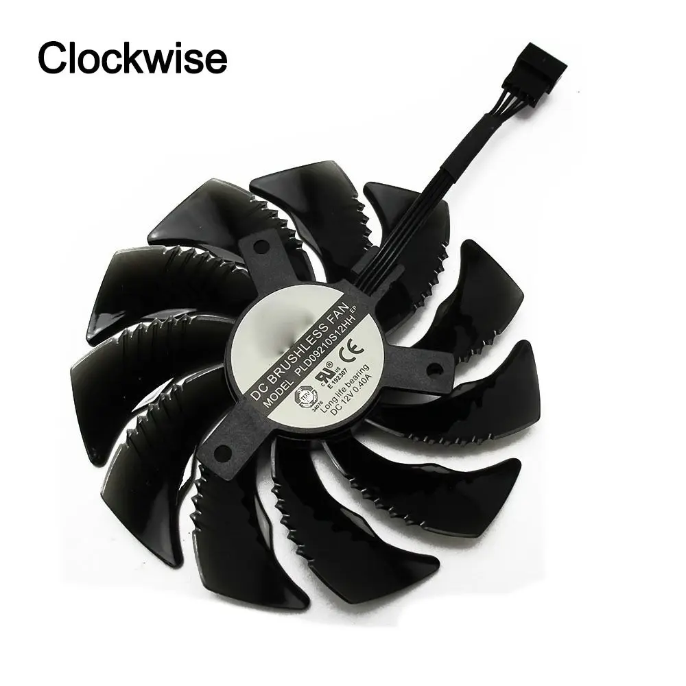 T129215SU GPU Cooler DC 12V 4Pin Graphics Card Fans Dual Fans Cooling System for GIGABYTE RTX2060GTX1650 1660/1660Ti