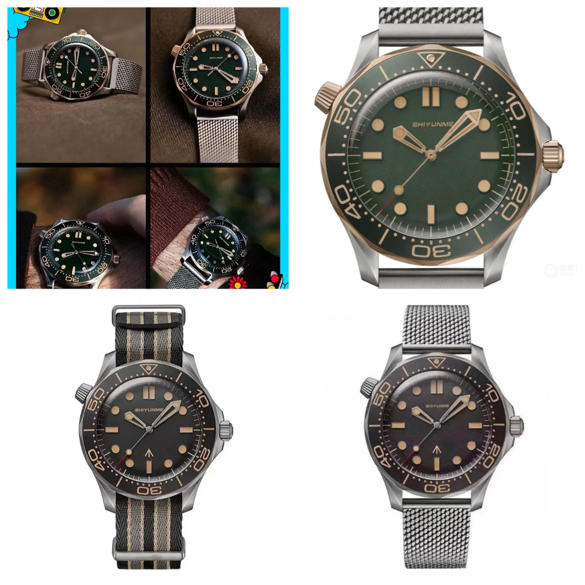 

A186 Store Men's Automatic Mechanical Watch 42mm Stainless Steel Rose Gold Red Ceramic Bezel Sapphire Rubber