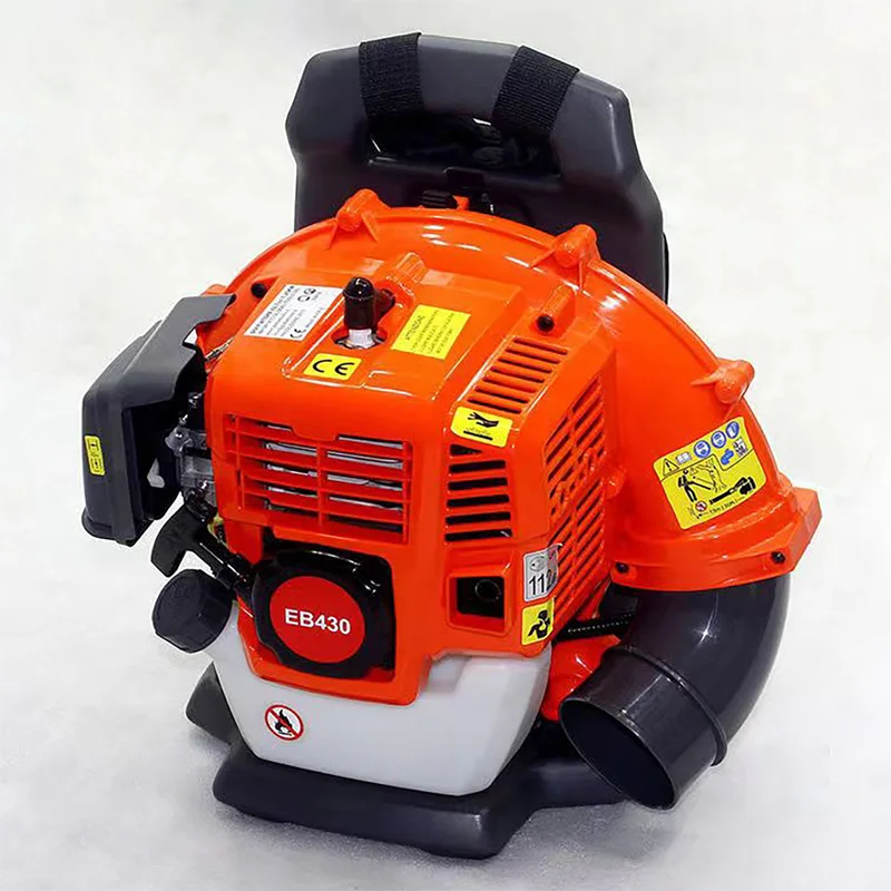 42.7cc เครื่องเป่าลมเบนซินไร้สาย High-power 2 จังหวะ Leaf Blower กระเป๋าเป้สะพายหลัง Snow Blower ฝุ่นสวนเครื่องมือ EB430