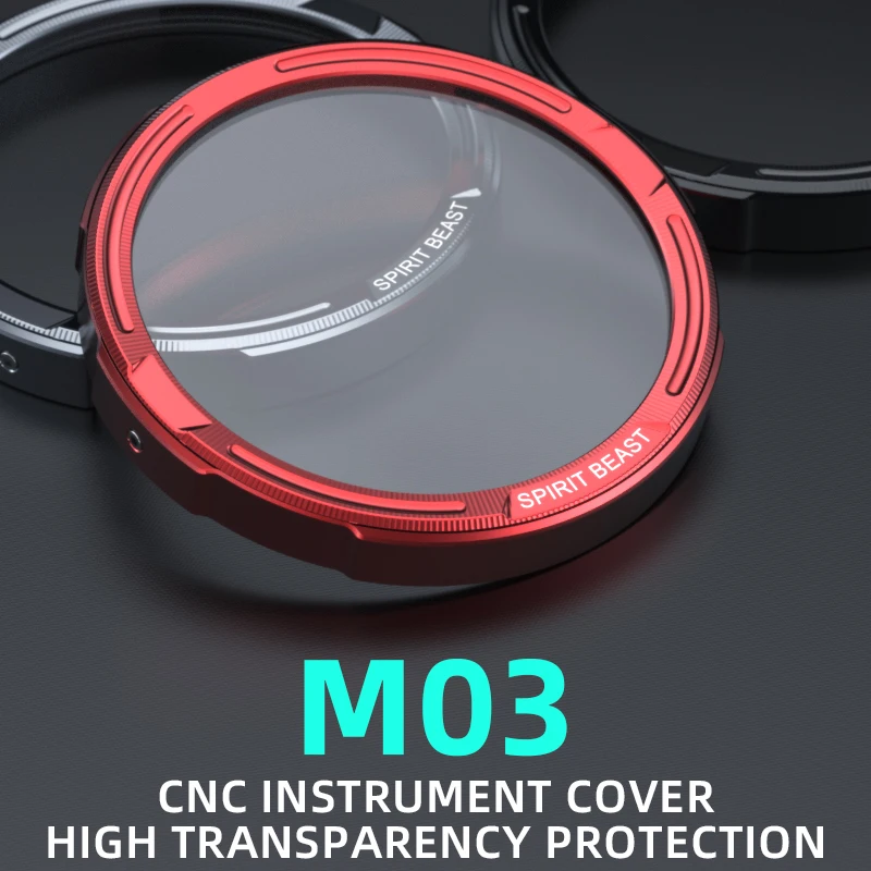 

Electric scooter instrument Surround panel cover Dashboard decoration Odometer Protector Guard Code table shell For Tromox M03