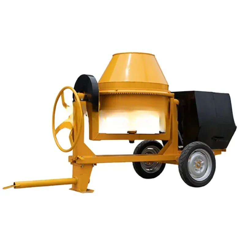 Hot SalesSteel Vertical Diesel Engine 400 Liter Concrete Mixer In Wheelbarrow