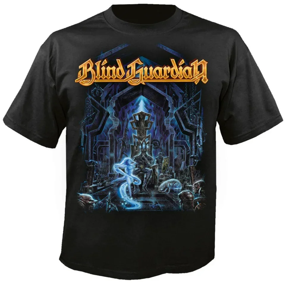 BLIND GUARDIAN Nightfall in middle earth CLASSIC T-Shirt Vintage Hip Hop Men Women Streetwear Tees Short Sleeve