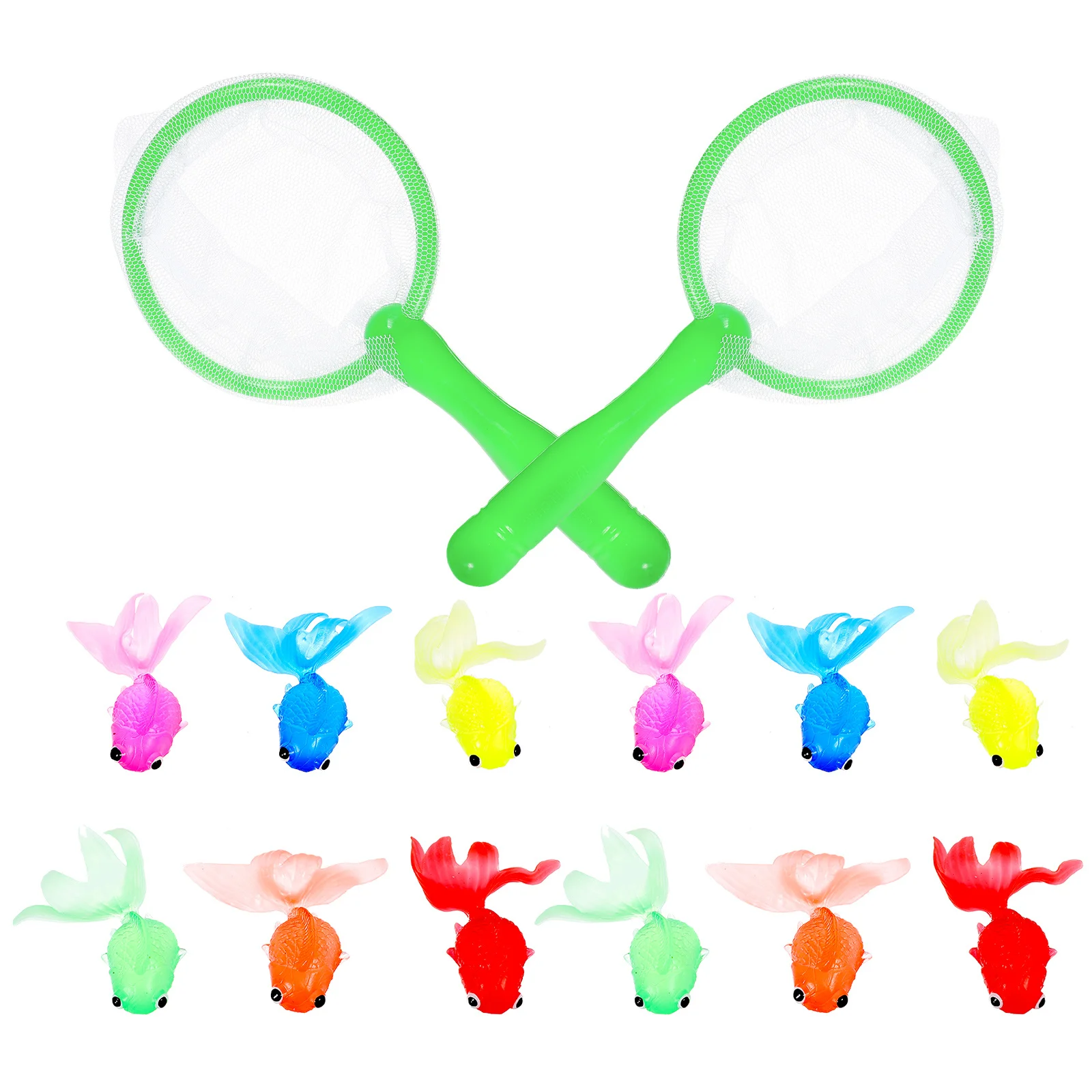 لعبة صيد السمك المطاطية المطاطية الناعمة لعبة صيد الأسماك الذهبية لعبة حمام الأطفال ألعاب حوض السمك مجموعة اللعب زخرفة تعليمية