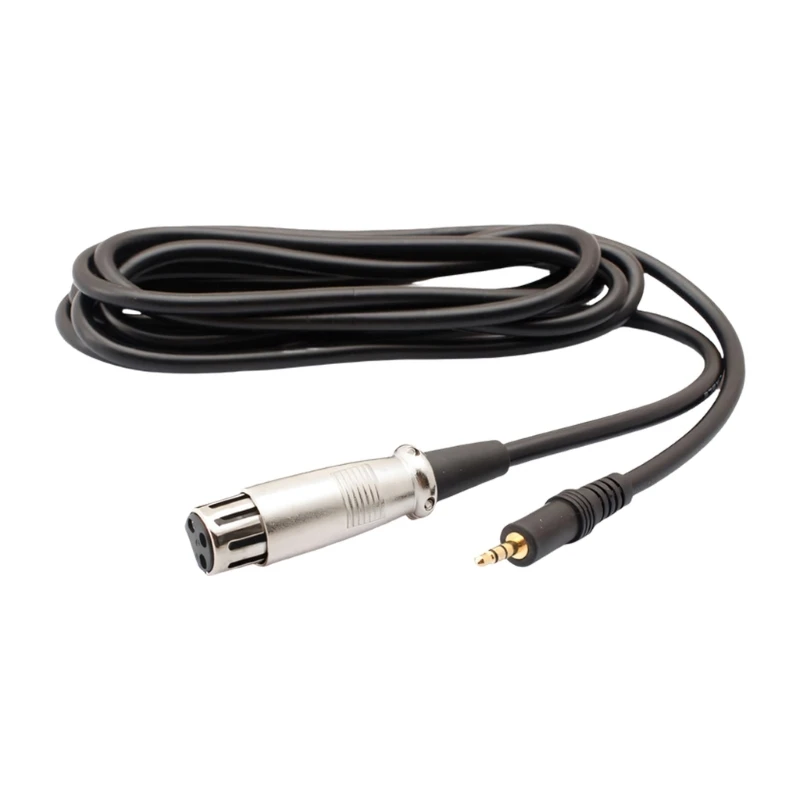 U55B 2.5Meter XLR Female To 3.5Mm Sound Cable For Home Karaoke And Professional Recording Use