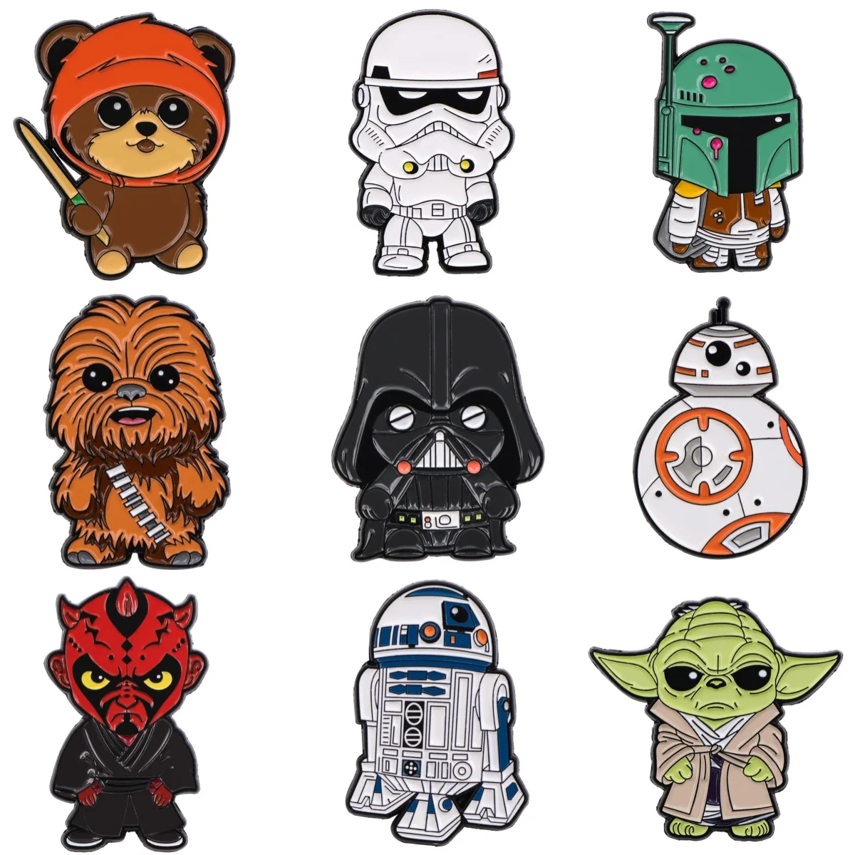 Broches de monstruo bonitos para mujer, Pin esmaltado de película, insignia de Metal, joyería, ropa, mochila, accesorios, regalo para amigos