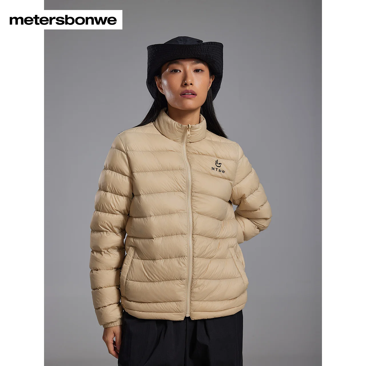 Metersbonwe-Women's Waterproof New 3-in-1 Outdoor Jacket Puffer  Windproof Oilproof Warm  Three Ways to Wear Winter