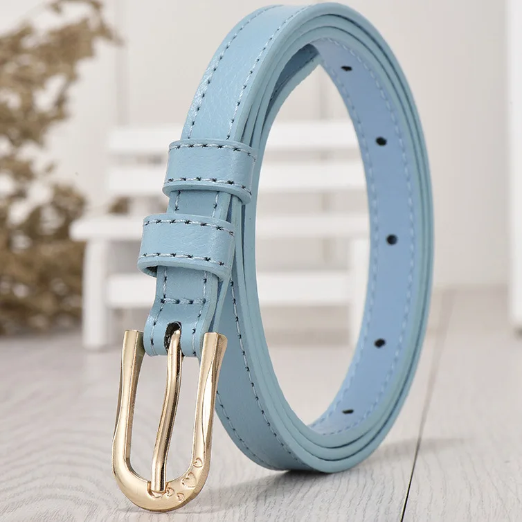 Ladies' belt, Korean version sweet summer dress, rhinestone decorative belt, women's slim belt