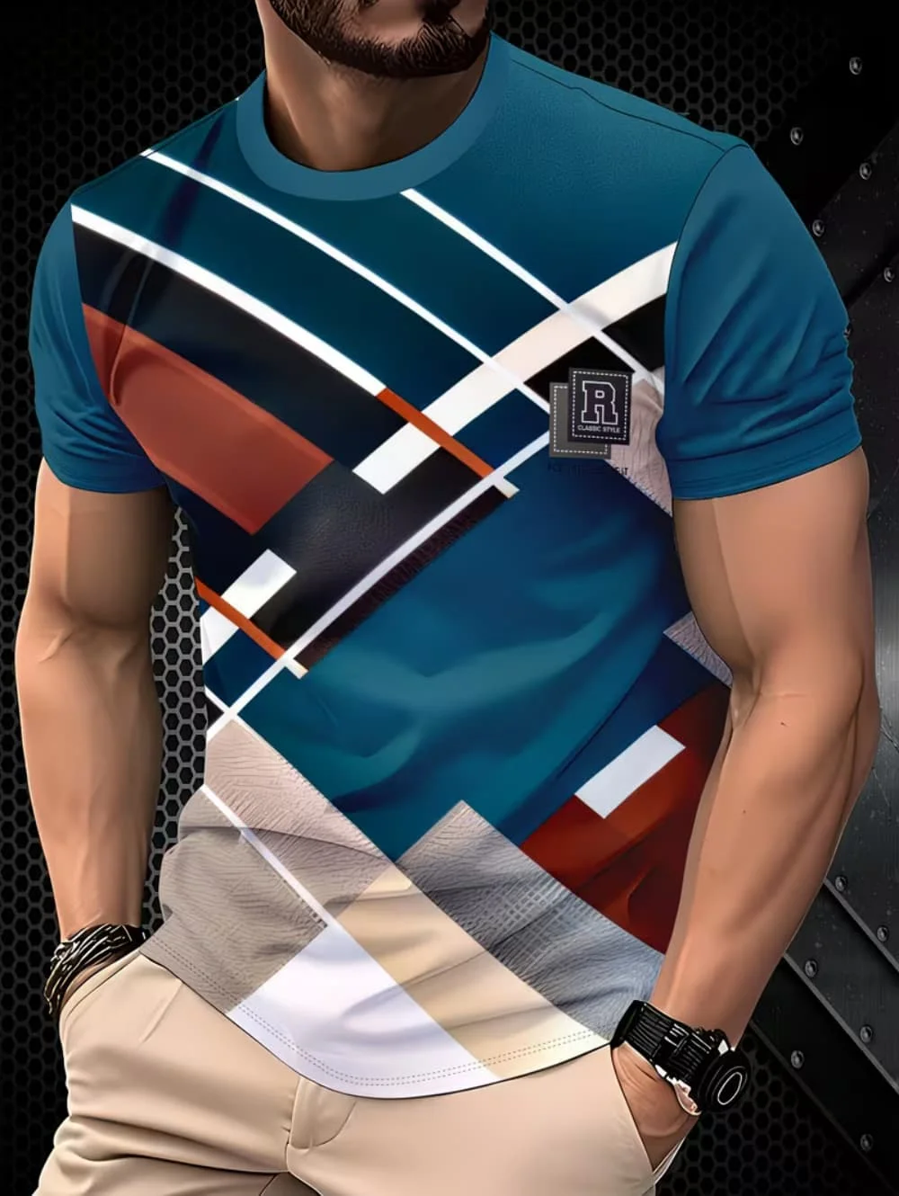Thumbnail 2 - #20 Trending Mens Classic Striped T-Shirts Right Now