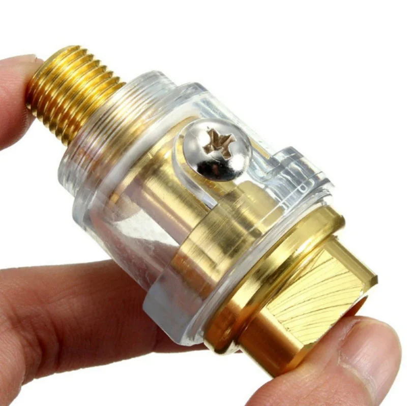 

1pcs 1/4NPT Pneumatic Grinder Part lubricator oiler brass material