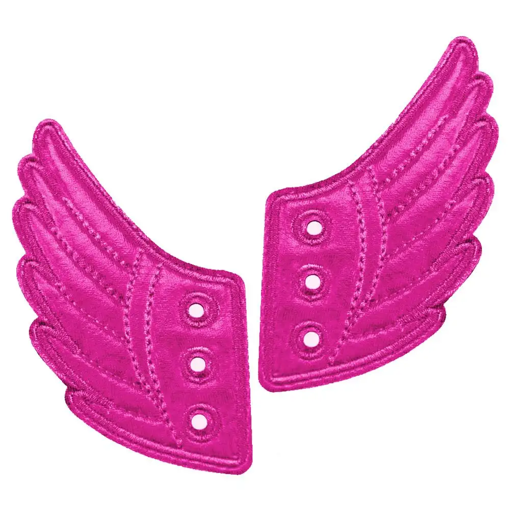 Kids Angel Wings Shoes Decoration Cloth Ornaments for Sneaker Accessories and Shoes for Girl
