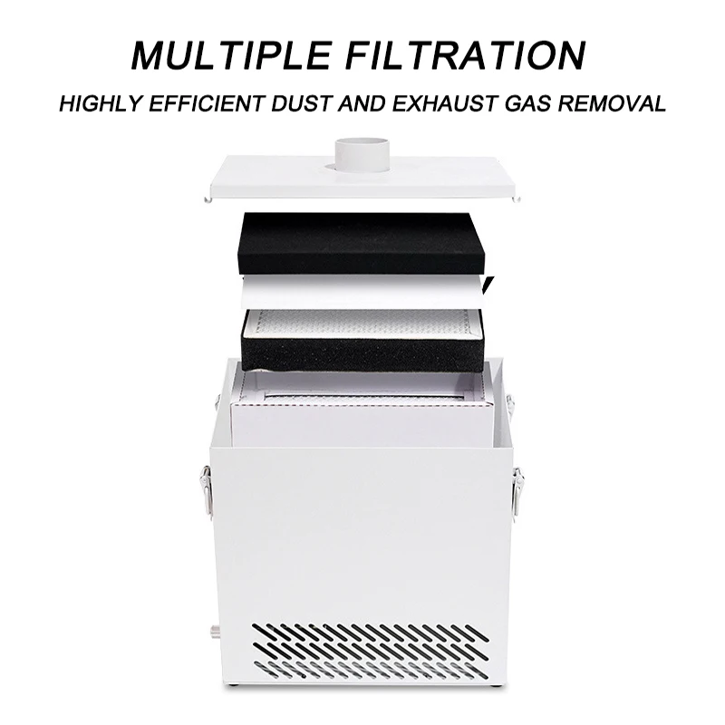 Powder Vibrator Air Purifier Quality Assurance Reasonable Price Smoke Purifier New Environmental Protection