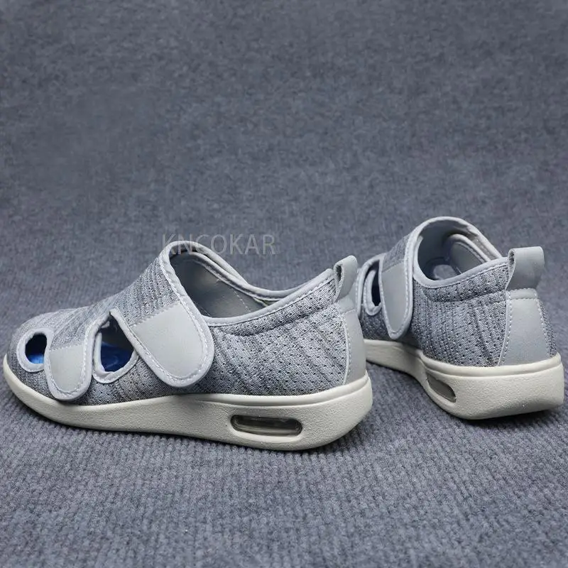 Casual Mom Dad Shoes Sandals Orthopedics Wide Feet Swollen Shoe Thumb Eversion Adjusting Soft Comfortable Diabetic Shoes