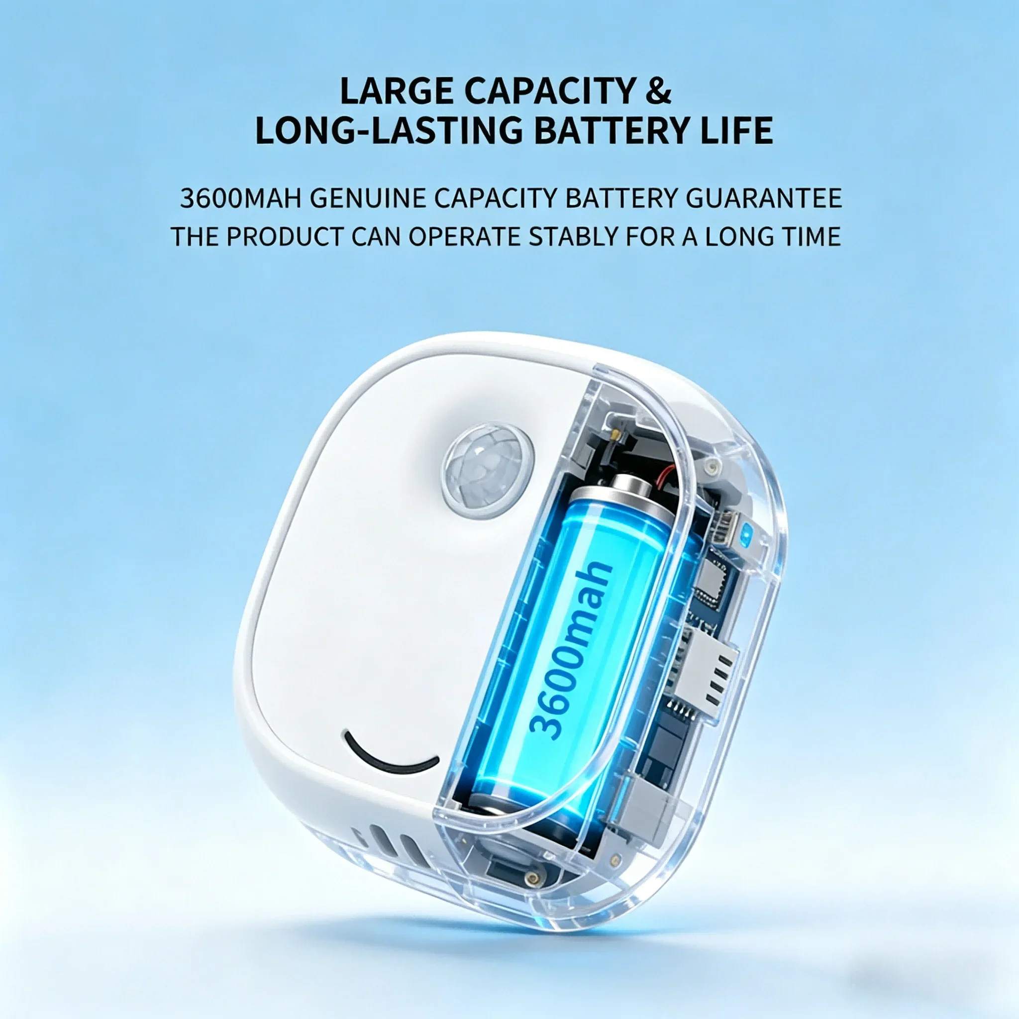 Smart Negative Ion Air Purifier for Pets – Silent Automatic Odor Remover for Cat Litter Box & Dog Room, Portable Deodorizer for - view 4