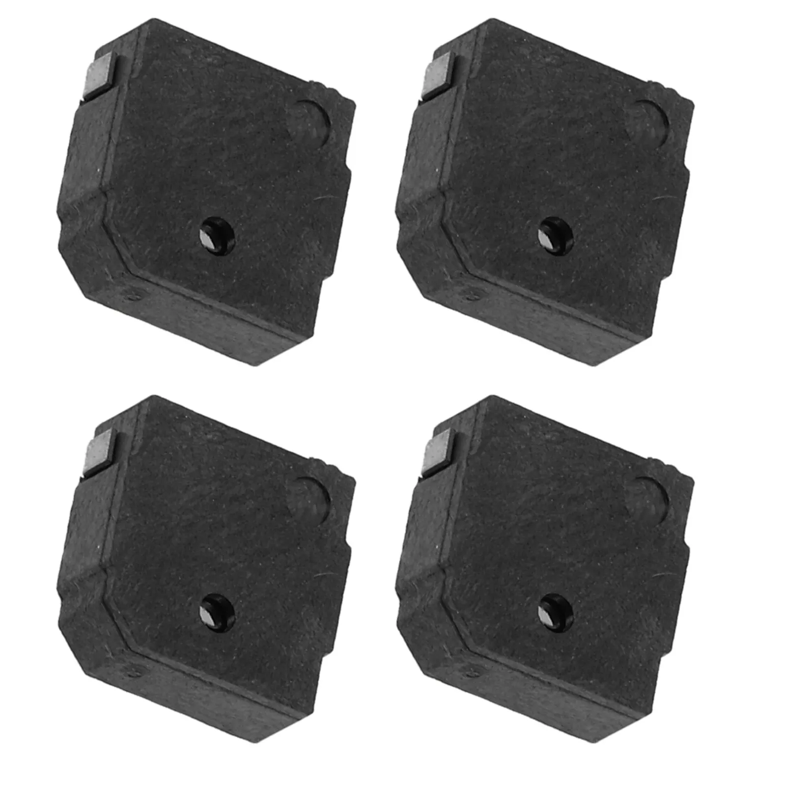 

4Pcs Mini Buzzer Prank Element Active Piezo Buzzer Stable Reliable Electronic Sounder for Party Games DIY Electronics Trick