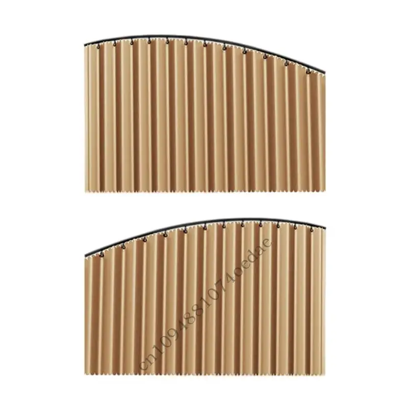 Picture 6: Universal Car Side Window Sunshade Slide Design Curtain Blocks Sunlight