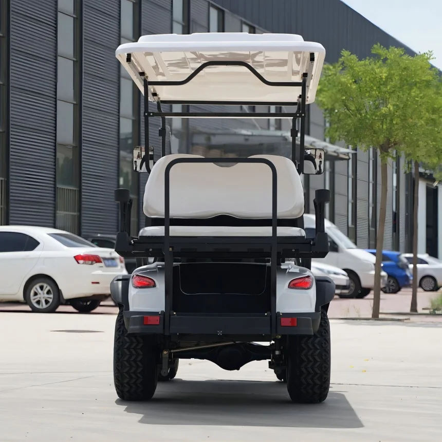 Factory Direct Sales Luxury Independent Front Suspension Electric Golf Cart Suitable For Home Use And Wild Hunting Golf Cart