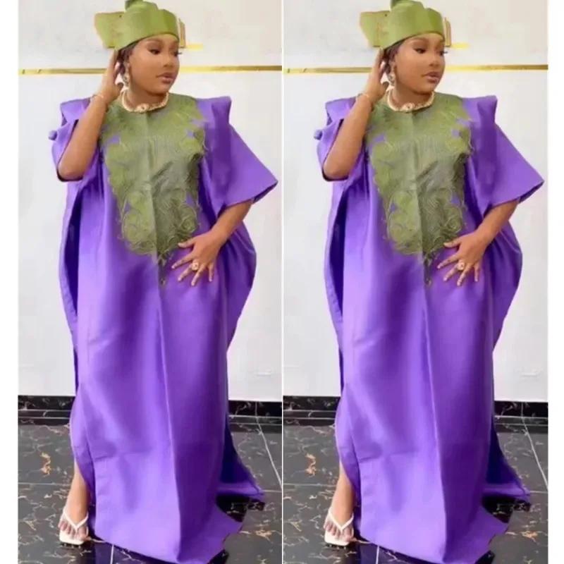 

2025 African Dresses for Women Traditional Dashiki Africa Clothing Ankara Outfits Gown Abayas Robe Muslim Kaftan Maxi Long Dress