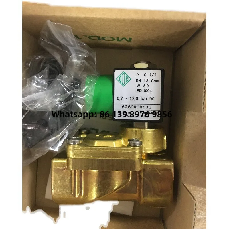 Italian ODE Solenoid Valve 5260R0b130 G1/2