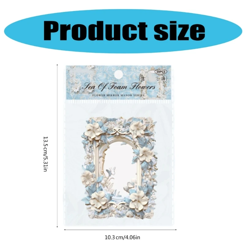 Бумага для вырезания рамки для скрапбукинга Бумага для коллажа с тиснением